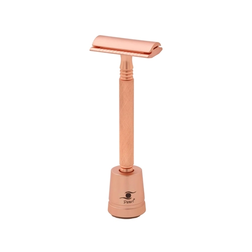 Double Edge Safety SS-01 with Stand Rose Gold
